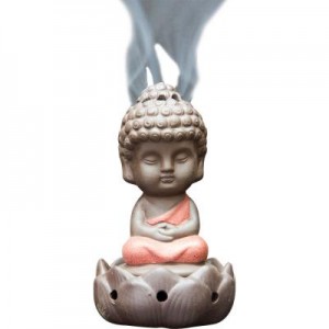 Encensoir en céramique Buddha 2.5 pouces